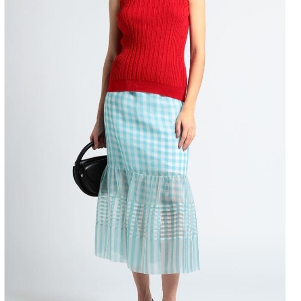 Sportmax Silk Midi Skirt - Picture 2 of 16